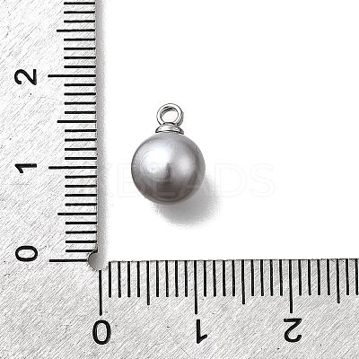 ABS Plastic Imitation Pearl Pendants FIND-H052-01E-02P-1