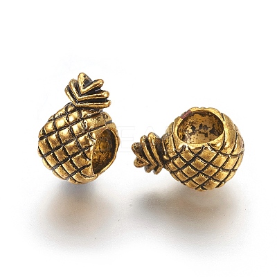 Tibetan Style European Beads LS-MPDL-6527-AG-LF-1