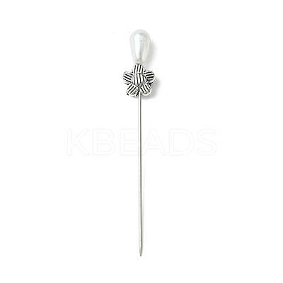 50Pcs 10 Style Iron Head Pins DIY-AB00024-1