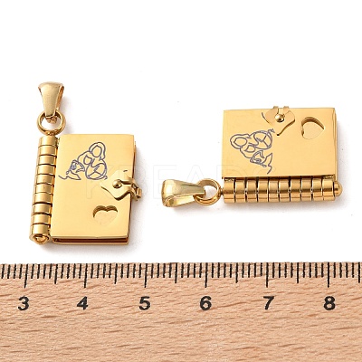 304 Stainless Steel Pendants SA-CBA694E-01G-06-1