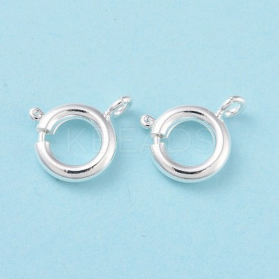 Eco-friendly Brass Spring Ring Clasps LS-KK-D082-01B-S-1
