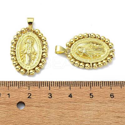 Rack Plating Brass Pendants KK-Q810-03B-G-1