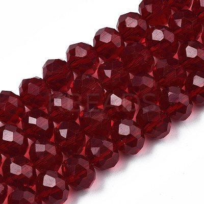 Glass Beads Strands EGLA-A034-T10mm-D32-1
