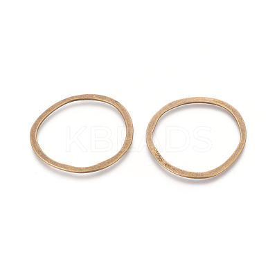 Tibetan Style Alloy Linking Rings TIBEB-EA13479Y-AB-FF-1