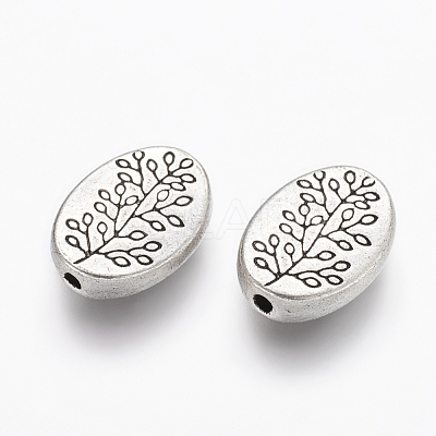 Tibetan Style Alloy Beads LFH10181Y-NF-1