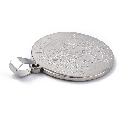 Non-Tarnish 201 Stainless Steel Pendants LS-STAS-C062-05P-1