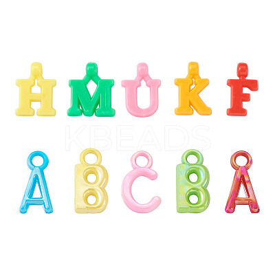 Opaque Acrylic Pendants and Plastic Pendants Set SACR-TA0001-05-1