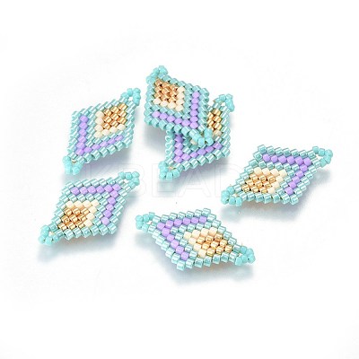 MIYUKI & TOHO Handmade Japanese Seed Beads Links SEED-A029-AA16-1