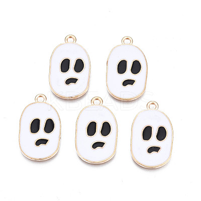 Alloy Enamel Pendants ENAM-S130-21-1