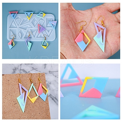 Geometry Shape Silicone Molds DIY-L048-03-1
