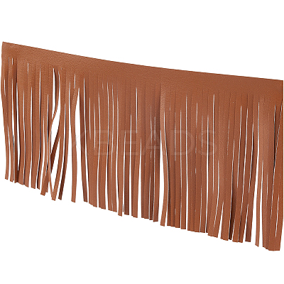 2M PU Leather Suede Fringe Trim AJEW-CY0001-58A-02-1