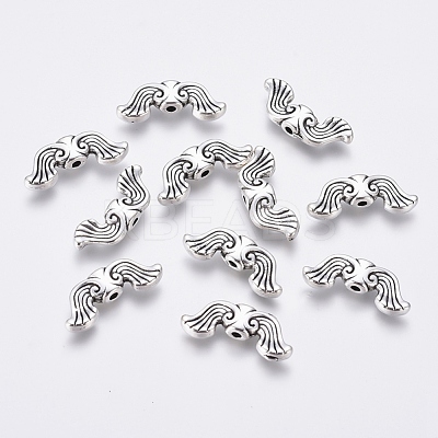 Tibetan Style Alloy Beads TIBEB-EA9130Y-FF-1