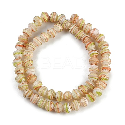 Handmade Lampwork Beads Strands LAMP-T007-13J-1