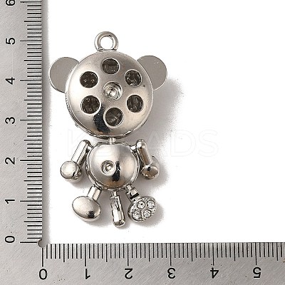Alloy Enamel Pendant FIND-A038-41B-P-1