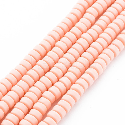 Handmade Polymer Clay Beads Strands CLAY-N008-33-1