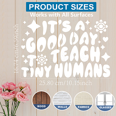 1Pc PET Hollow Out Drawing Painting Stencils DIY-MA0004-57-1