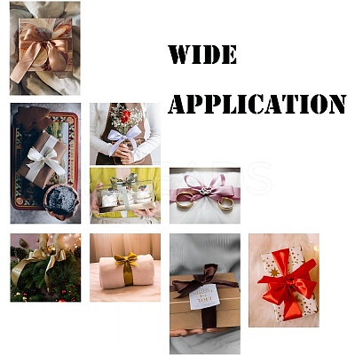 DIY Craft Hair Accessories Satin Ribbon X-RC25mmY040-1