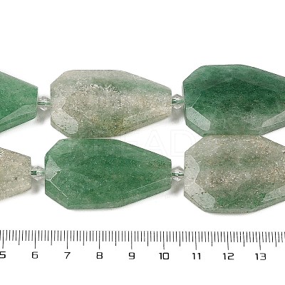 Natural Green Strawberry Quartz Beads Strands G-P548-B11-01-1