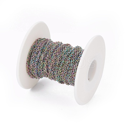 Ion Plating(IP) 304 Stainless Steel Cable Chains CHS-I003-K01-1