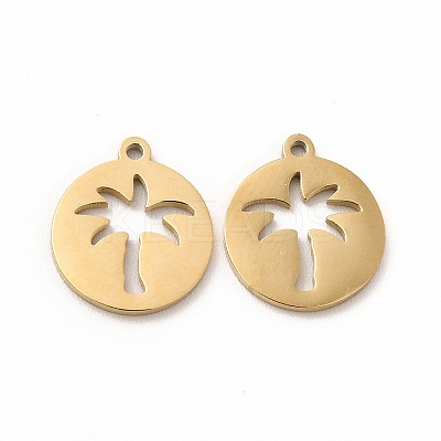 Ion Plating(IP) 304 Stainless Steel Pendants STAS-E185-34G-1