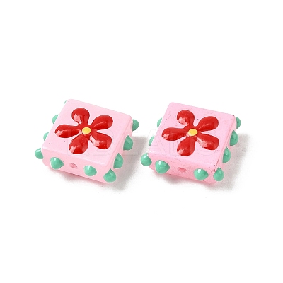 Handmade Lampwork Enamel Beads LAMP-S079-08B-1