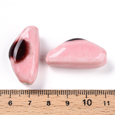 Handmade Porcelain Beads PORC-N008-08B-1