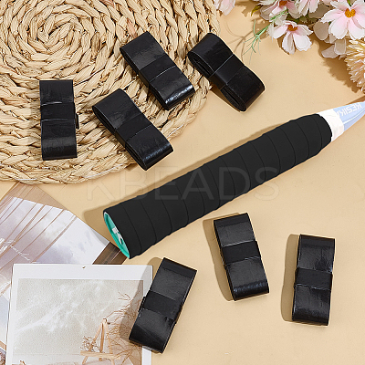 PU Leather Anti-slip Badminton Tennis Racket Grip Tape DIY-SP0005-45H-1