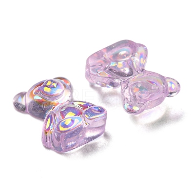 Cartoon Transparent Resin Cabochons RESI-G073-01E-1