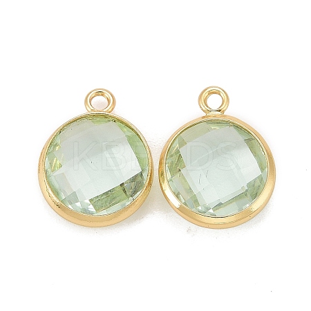 Glass Charms KK-C228-02G-18-1
