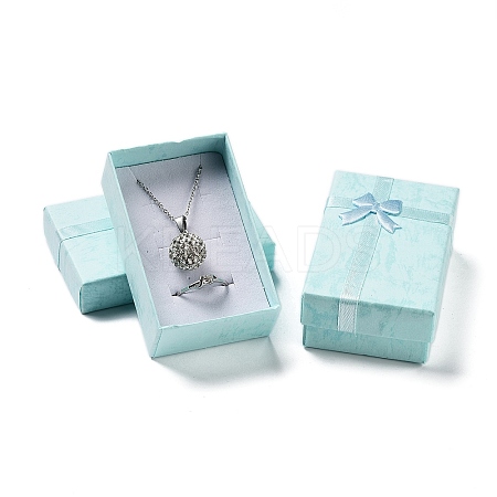 Cardboard Paper Necklace Boxes X-CON-G021-01A-03-1