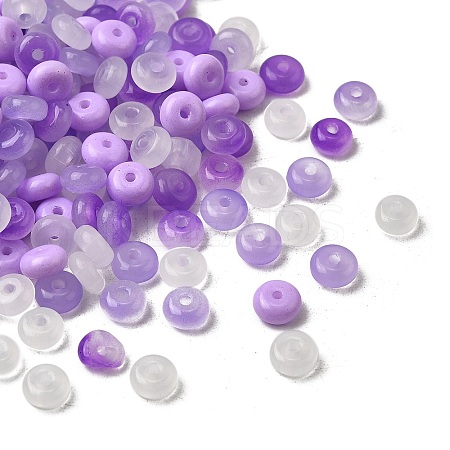 Imitation Jade Glass Beads DGLA-C005-B01-3x6mm-10-1