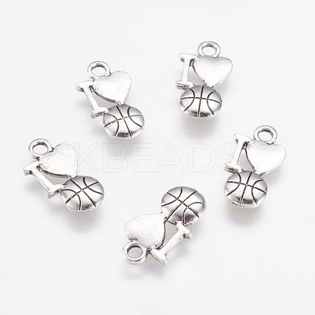 Alloy Pendants PALLOY-G192-17AS-1
