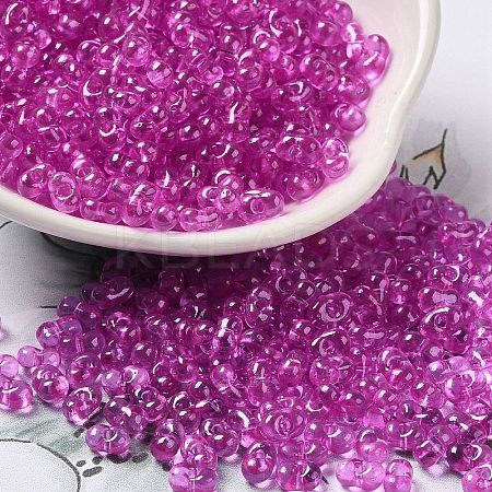 Baking Glass Seed Beads SEED-K009-07A-09-1