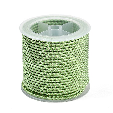 11M Polyester Braided Cord with Cotton Core & Metallic Thread OCOR-Z006-01-15-1