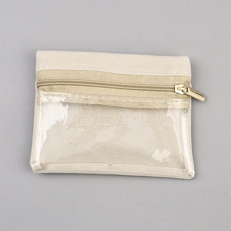 Velvet Jewelry Packaging Zipper Bags ABAG-WH0063-127-1