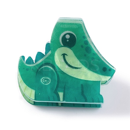 Cute Mini Crocodile Acrylic Claw Hair Clips PHAR-A012-08E-1