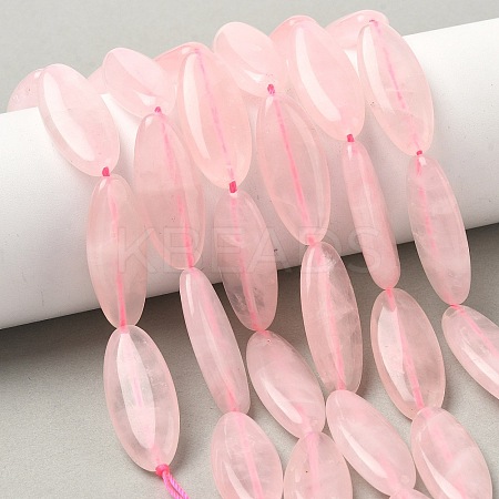 Natural Rose Quartz Beads Strands G-B078-E15-01-1