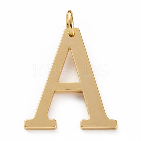 Golden Brass Pendants KK-P194-01G-A-1