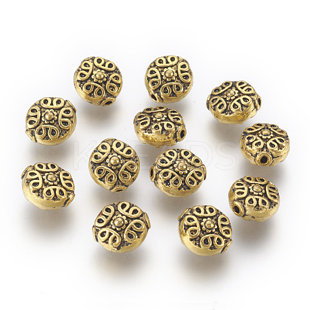 Tibetan Style Alloy Beads GLF0737Y-NF-1