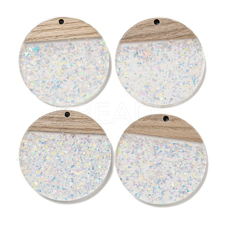 Wooden Pendants FIND-B042-19B-1