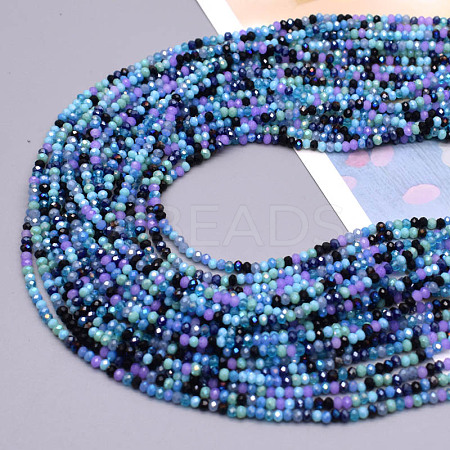 Glass Beads Strands EGLA-A034-M10mm-19-1