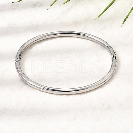 304 Stainless Steel Hinged Cuff Bangles SA-CBAC920-13P-1