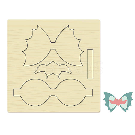 Wood Cutting Dies DIY-WH0178-061-1