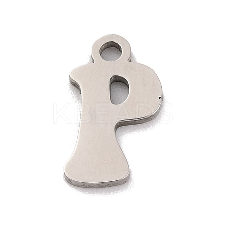 Non-Tarnish 201 Stainless Steel Charms STAS-U016-01P-P-1