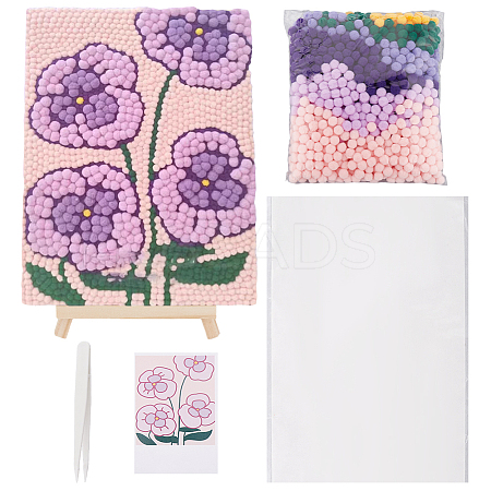 DIY Soft Balls Painting Kit for Children DIY-GF0010-13B-1