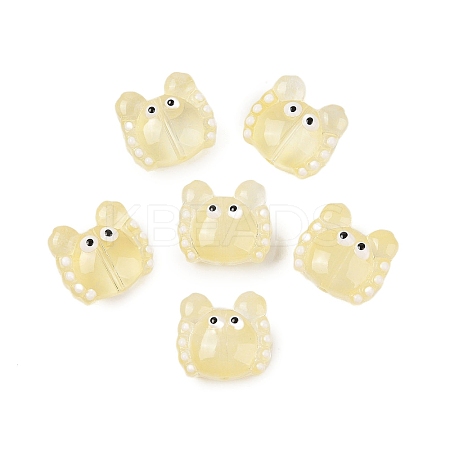 Transparent Glass Beads GLAA-B024-01E-1
