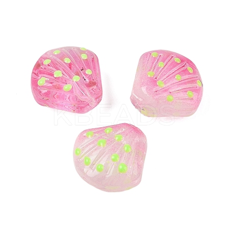 Transparent Glass Beads GLAA-B024-02D-1