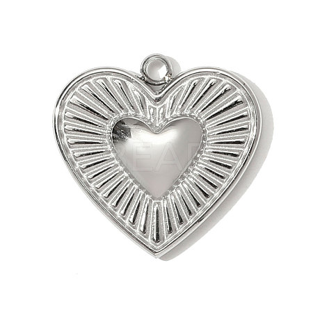304 Stainless Steel Pendants STAS-OY001-24P-1
