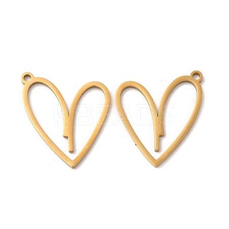 Ion Plating(IP) 304 Stainless Steel Pendants X-STAS-A070-28G-1
