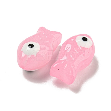 Handmade Transparent Glass Beads GLAA-N0028-03I-1